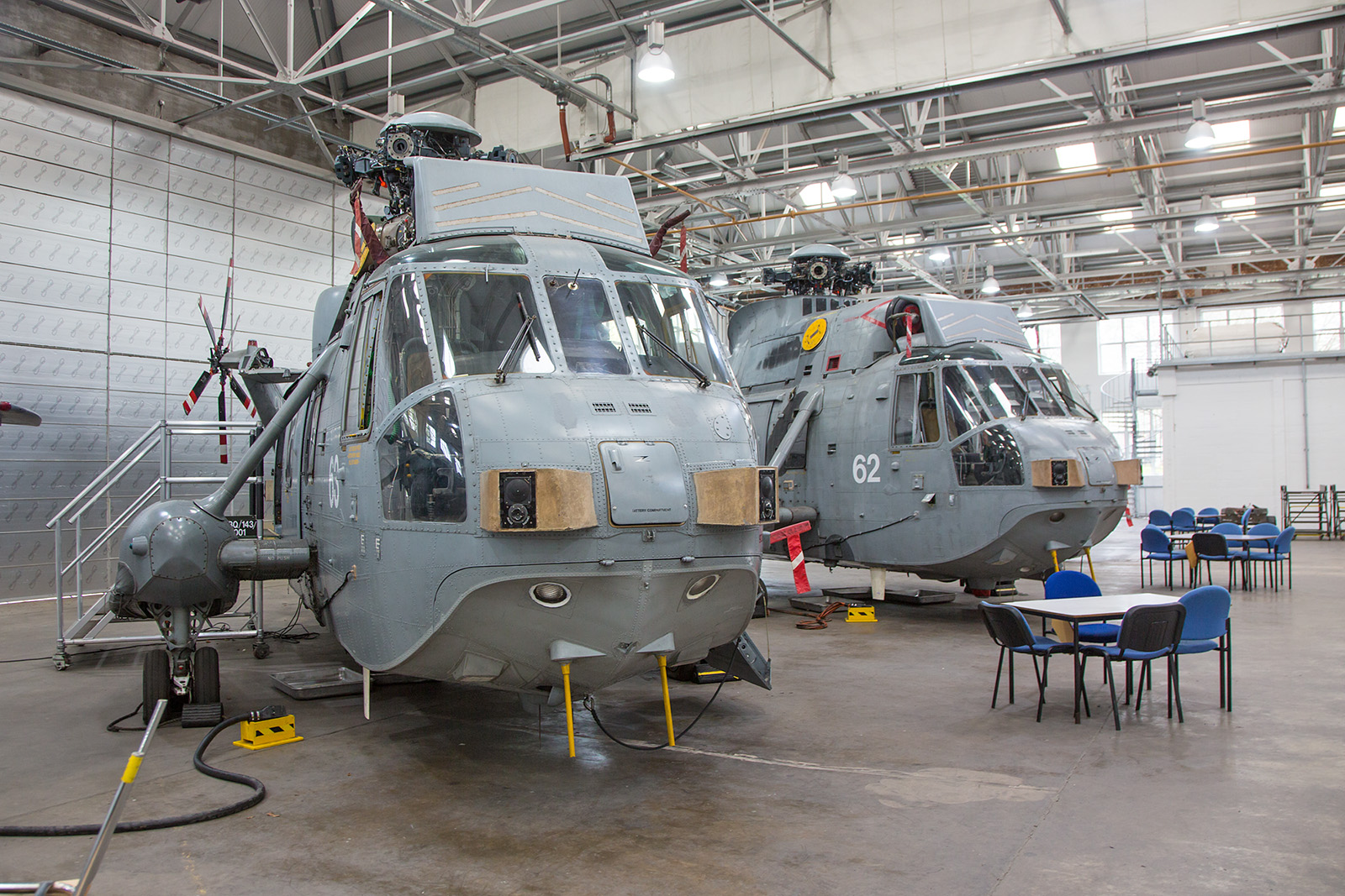 XV659 und XV653, zwei Westland Sea King HAS.6