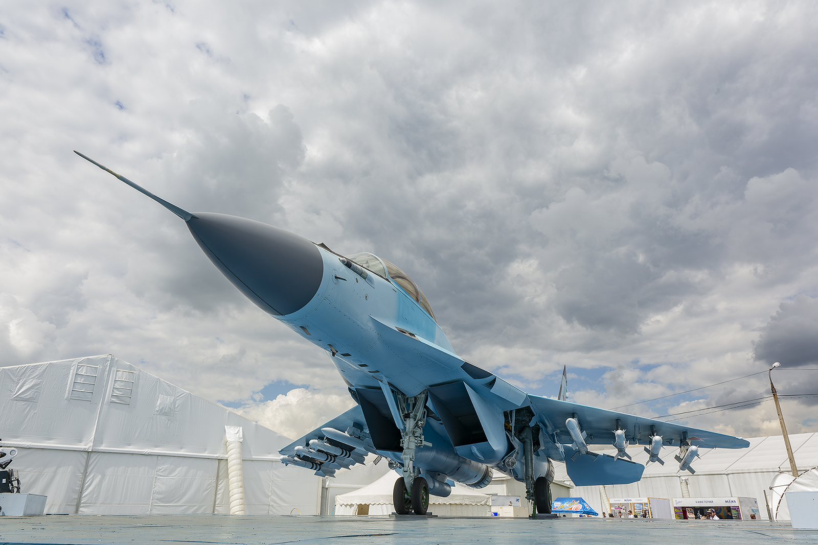 Die derzeit modernste Variante der MiG-29-Reihe ist die MiG-35.