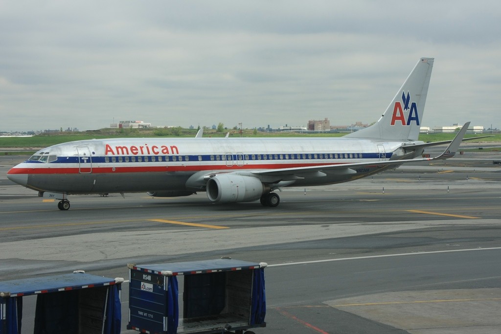 Eine von rund 250 Boeing 737-800 der American Airlines.