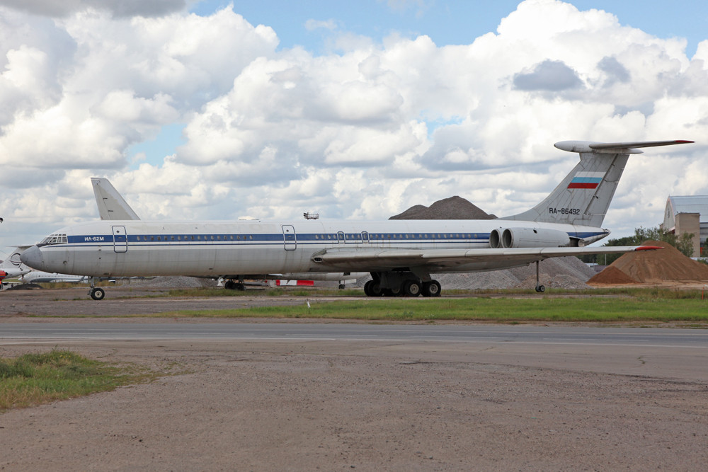 RA-86492, leider auch schon abgestellte IL-62M