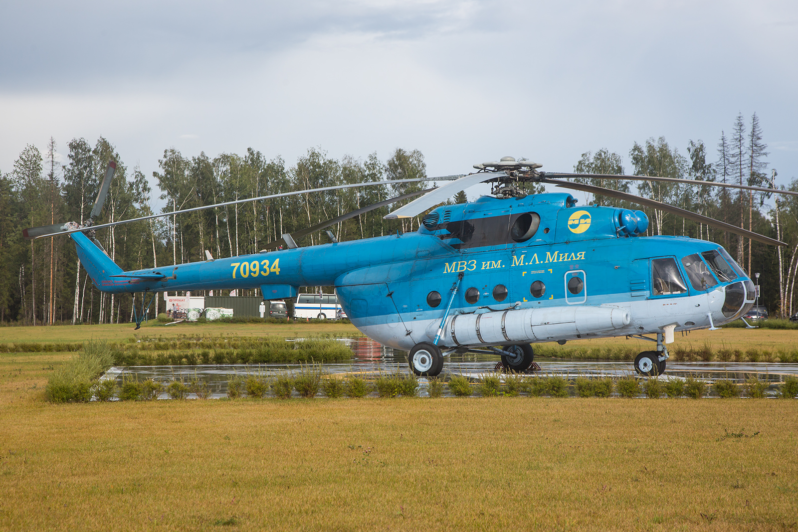 Eine Mi-8 des OKB Mil am Park Patriot