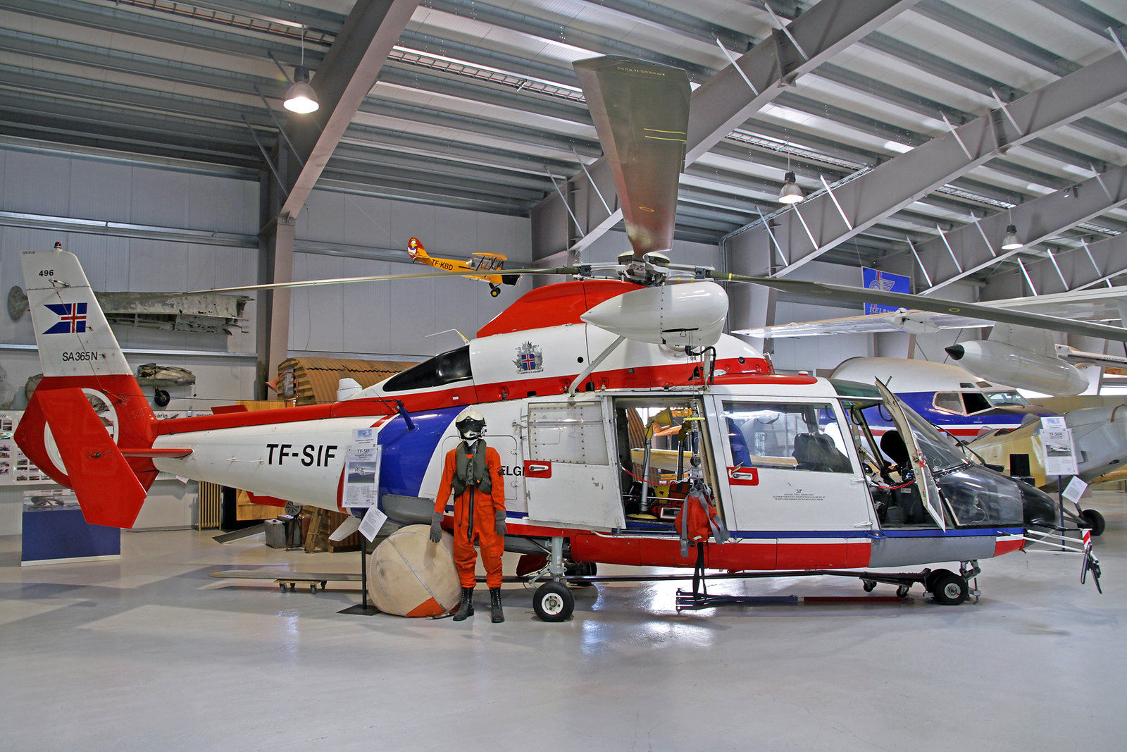 Landhelgisgæslan (Icelandic Coast Guard) Aerospatiale SA.365N Daupin 2 TF-SIF, AEY, August 2020