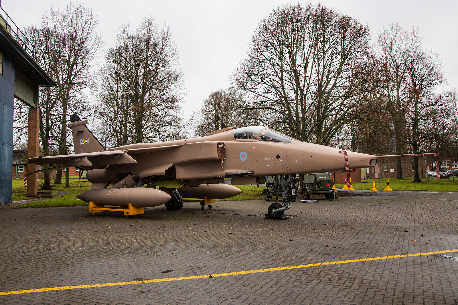 Der SEPECAT Jaguar ist eine Gemeinschaftsentwicklung von Breguet und der British Aircraft Corporation.