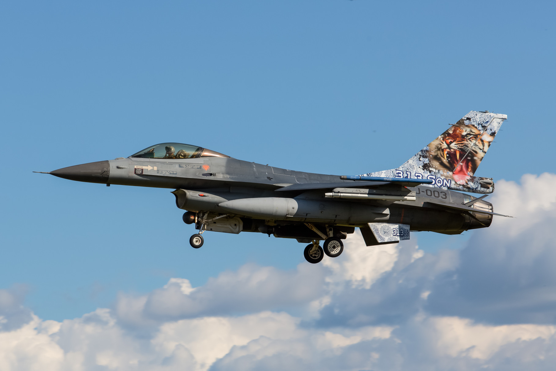 F-16C der 313 Sqn aus Volkel