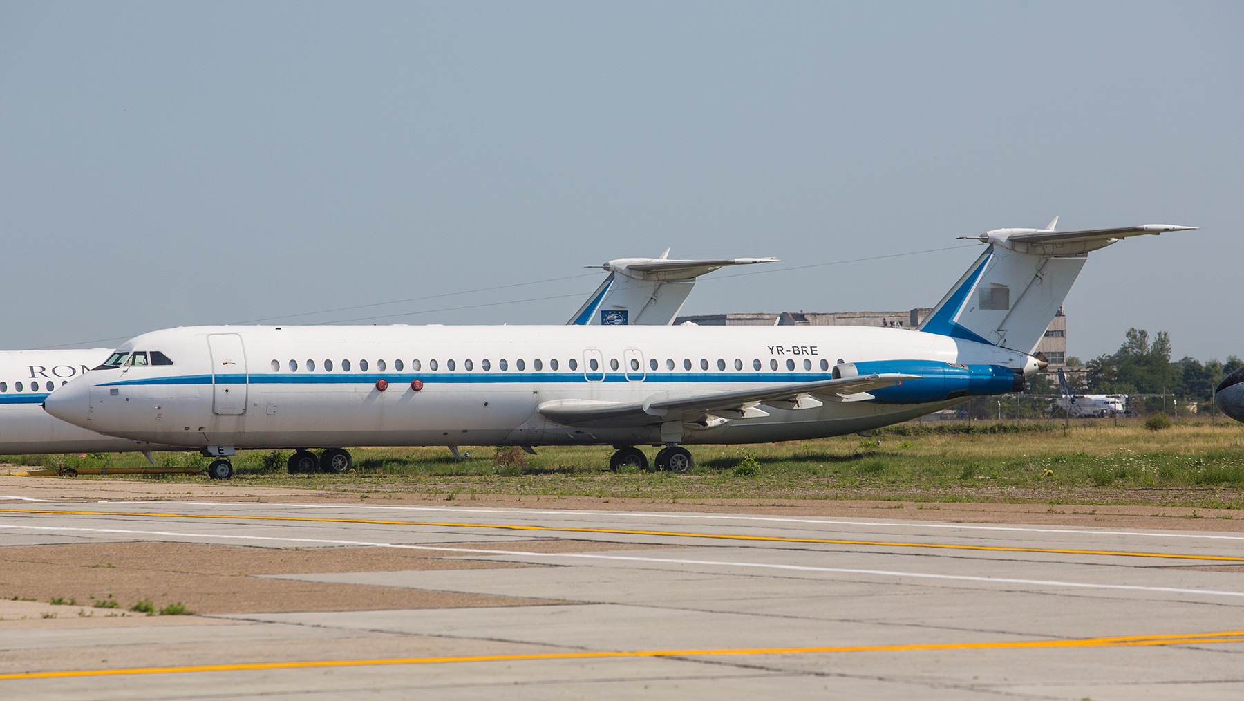 Leider sind sie schon seit vielen Jahren GEschichte, die BAC-1-11 der ROMAVIA.