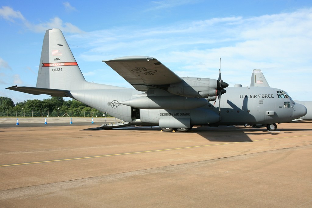 C-130H der Gorgia Air National Guard aus Savannah.