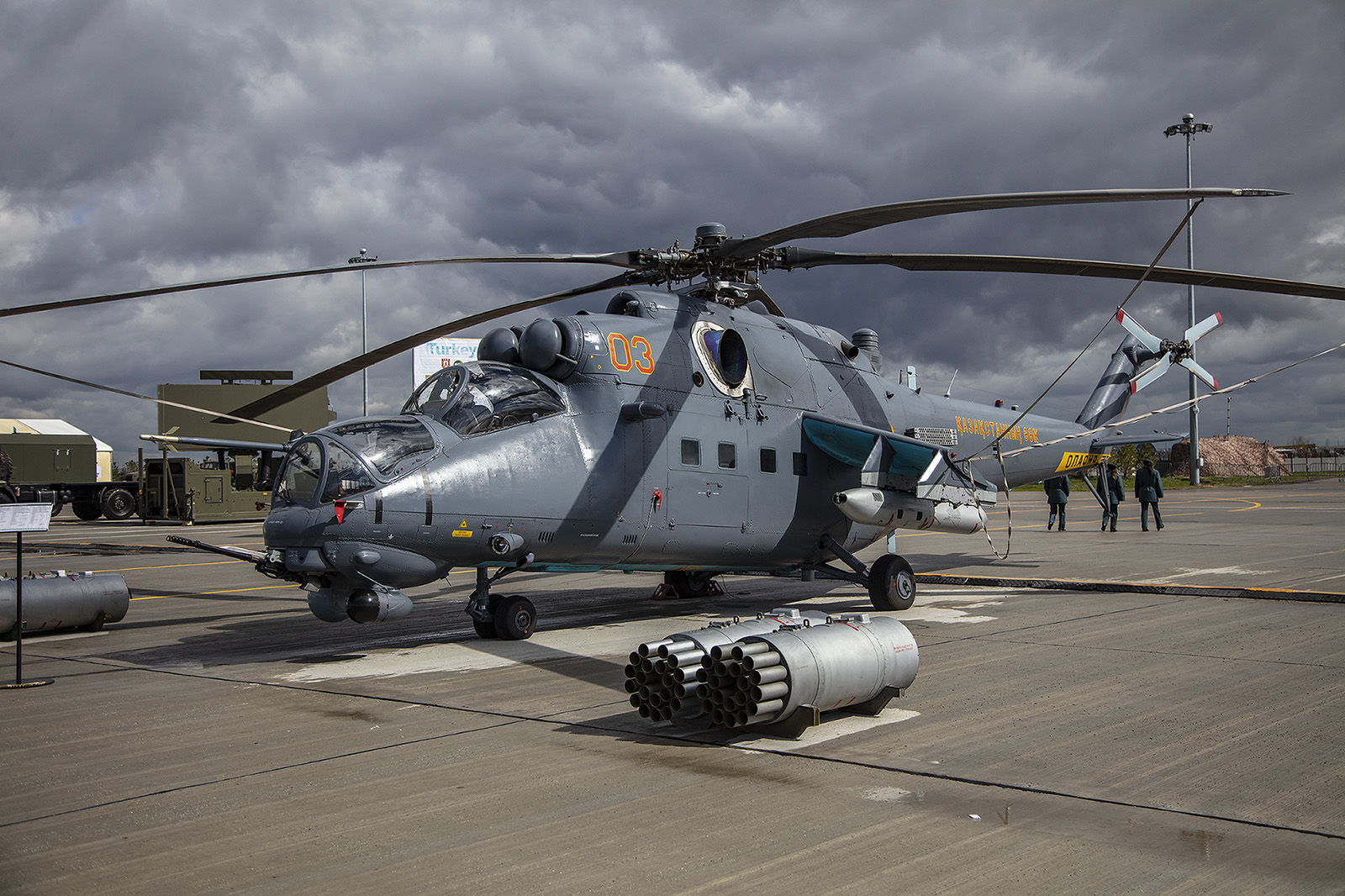 Ein brandneuer Mil Mi-35 der Luftwaffe