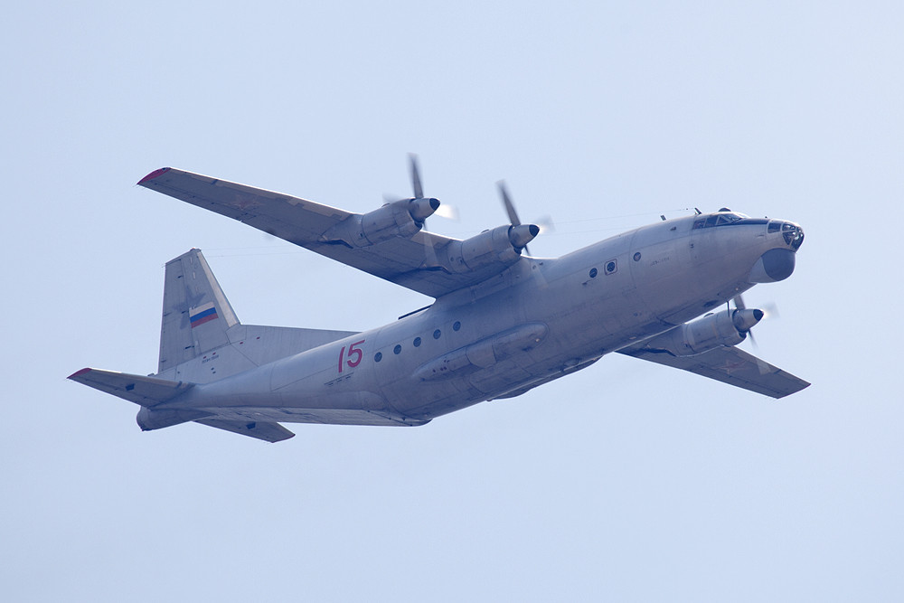 Rückgrat der Transporterflotte ist seit rund vier Jahrzehnten die AN-12.