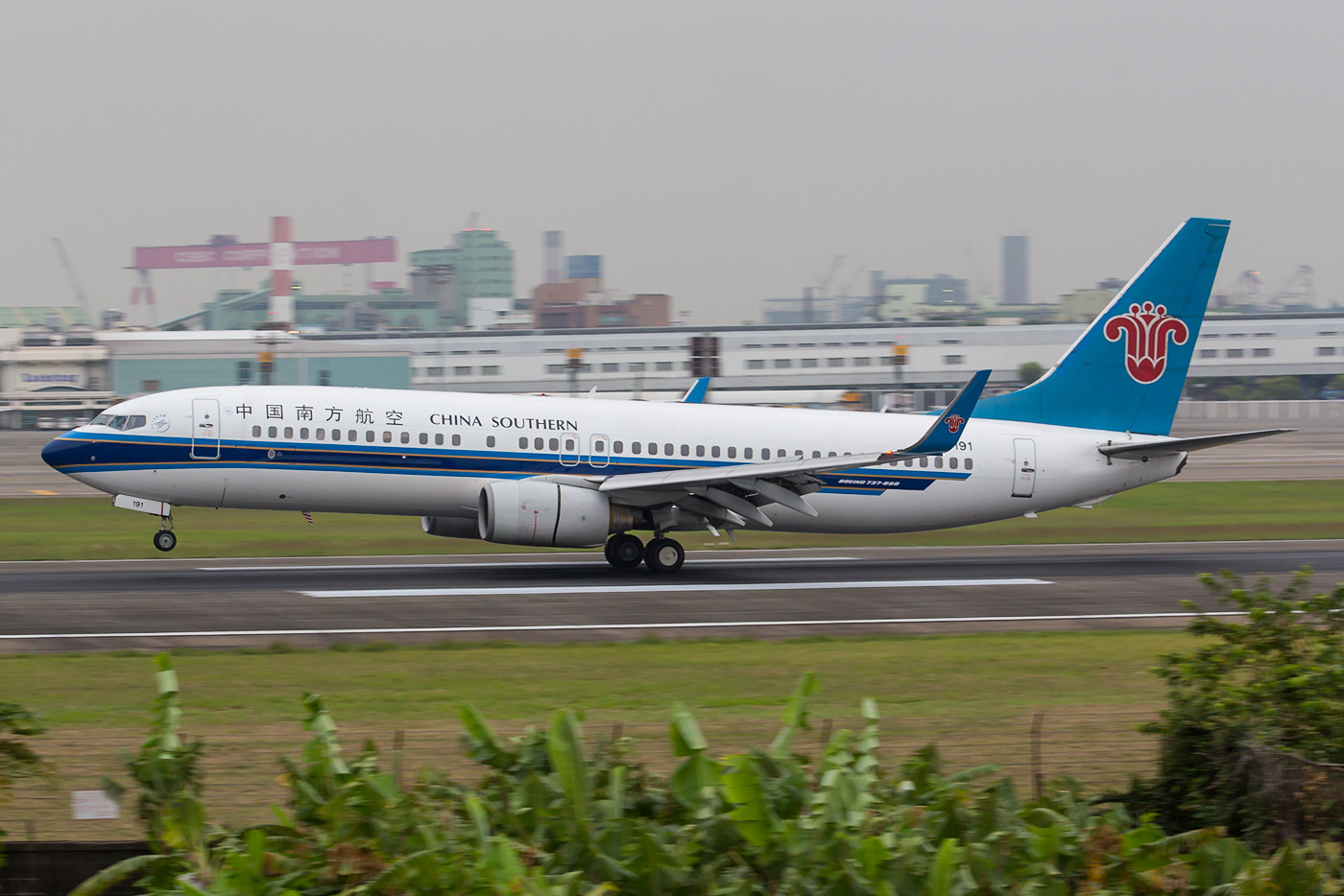 Boeing 737-800 der China Southern, der größten Airline in der VR China.