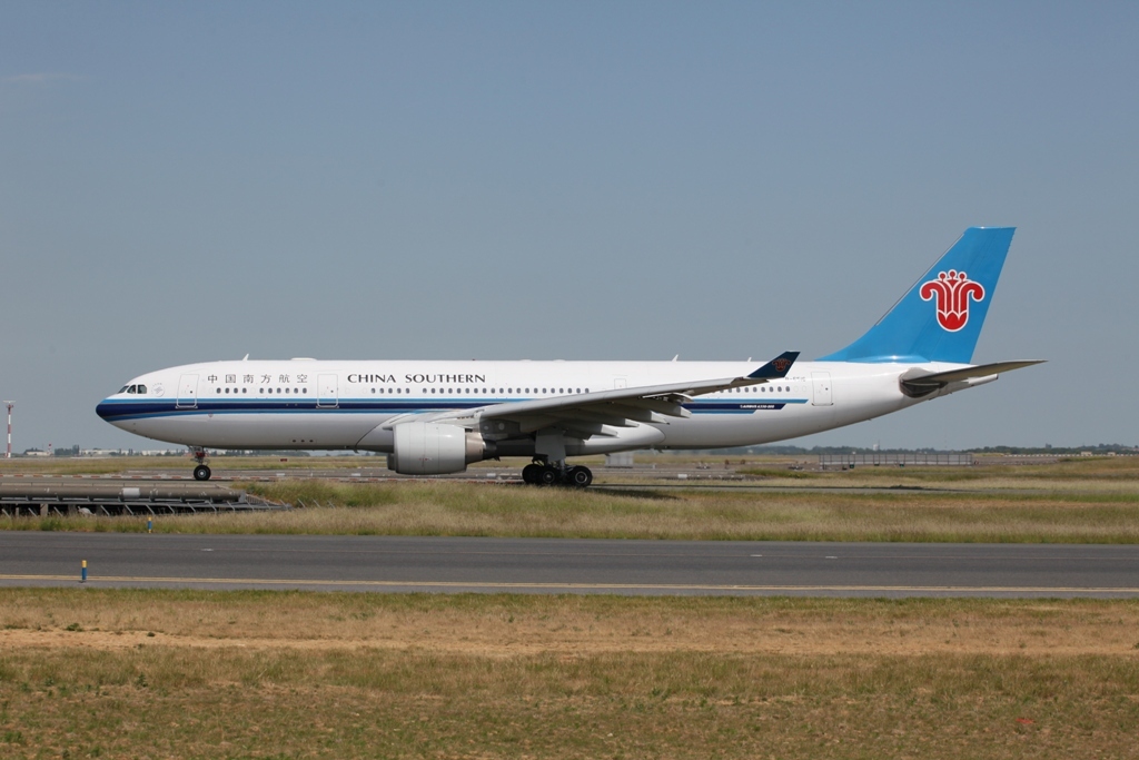 China Southern mit dem kleineren A 330-200