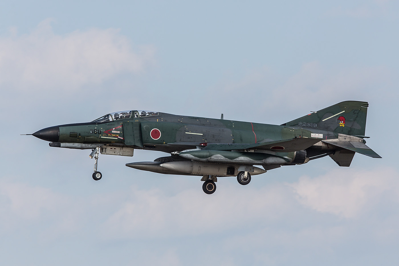 RF-4EJ Kai der 501 Hikotai aus Hyakuri, schön dass sie immer noch fliegen. 