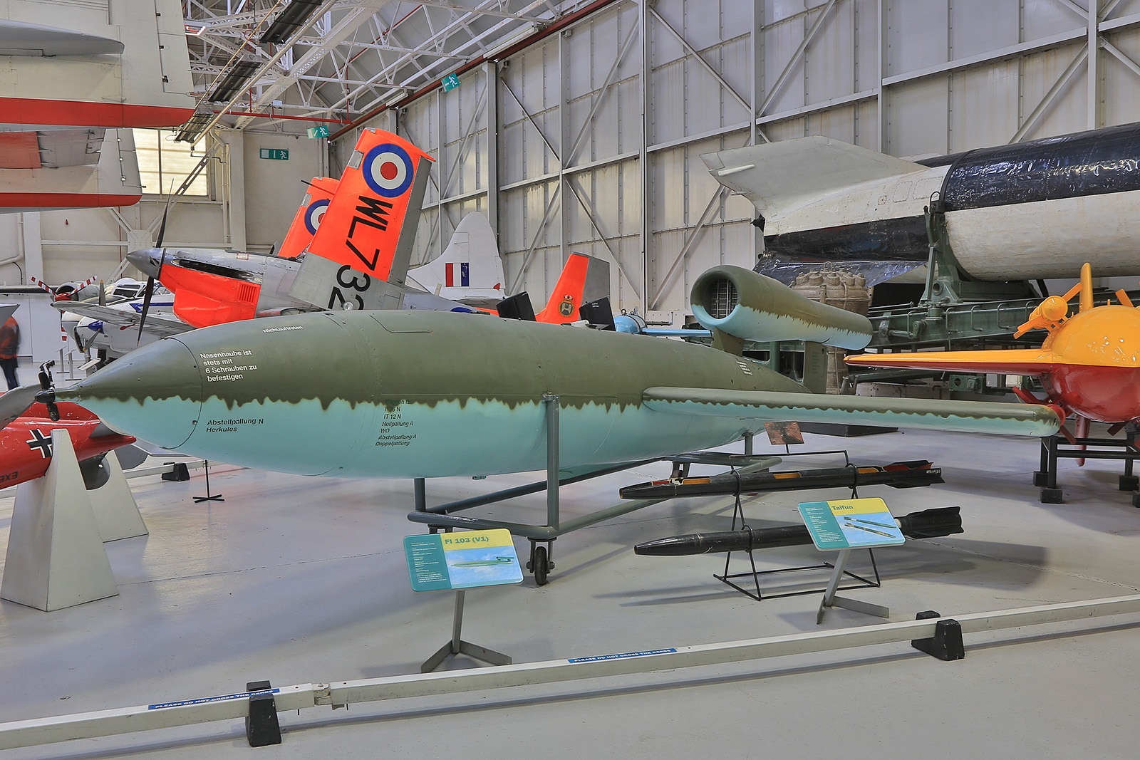 Die Fieseler Fi-103, besser bekannt als V-1.