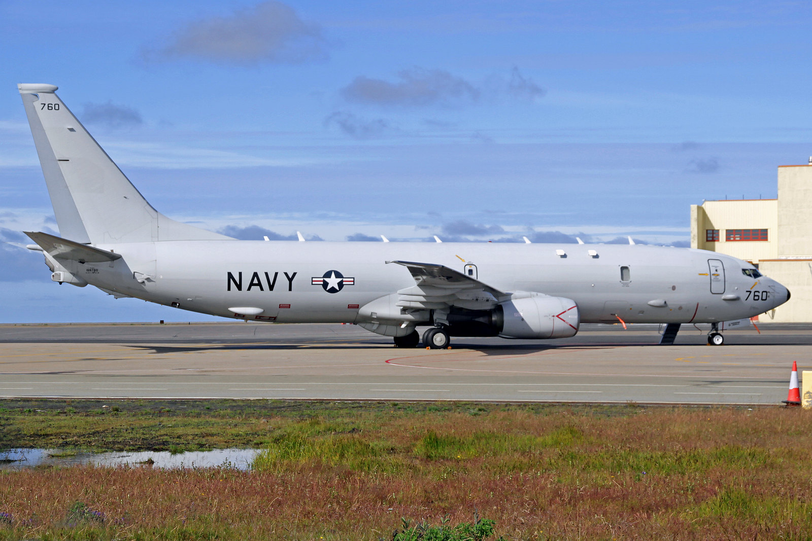 United States Navy Boeing P-8A Poseidon 168760, KEF, 12. August 2020