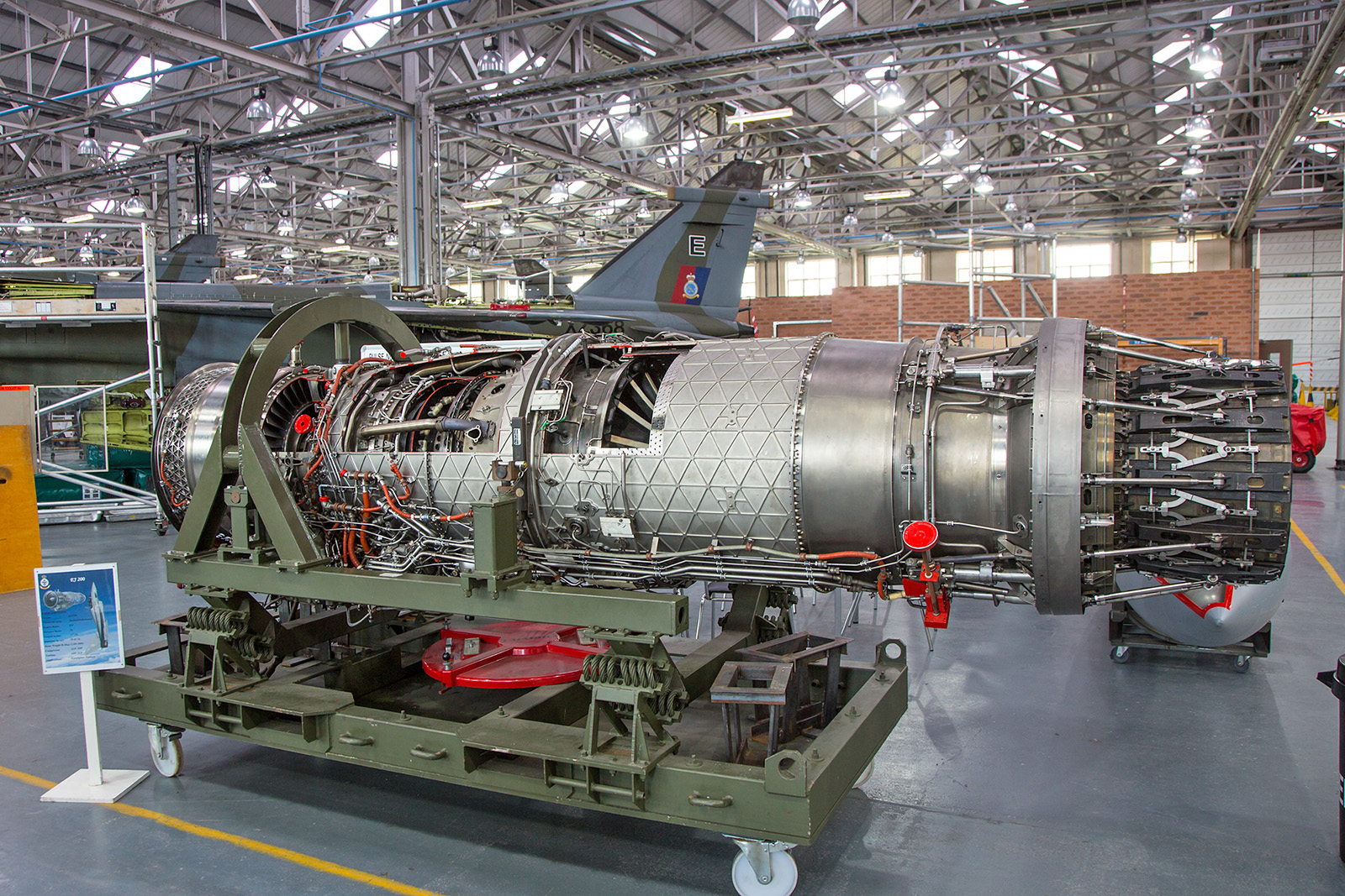 Des EJ200 des Eurofighter Typhoon.