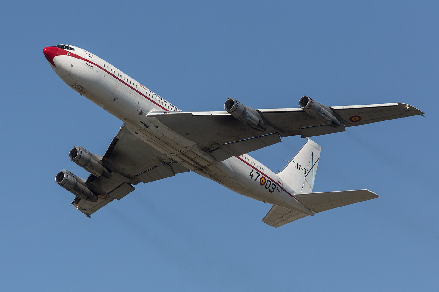 RMS 31.08.2015; Boeing 707-368C; T.17-3; Grupo 47 Madrid-Torrejon (Spanien)