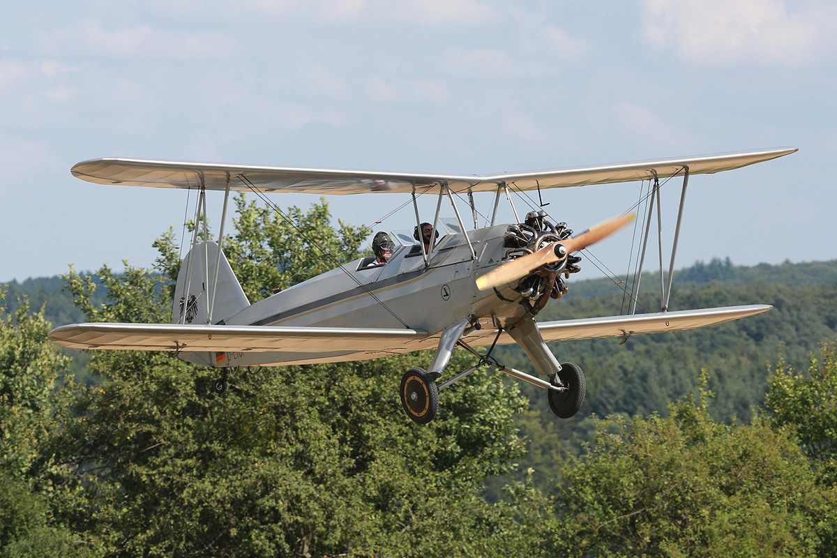 Die Focke Wullf Fw-44J Stieglitz von 1936.