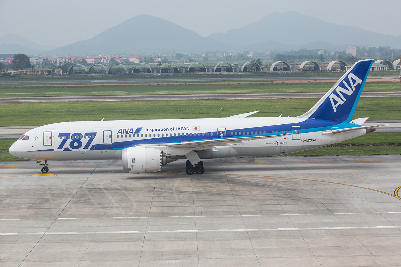 Dreamliner der All Nippon Airways.