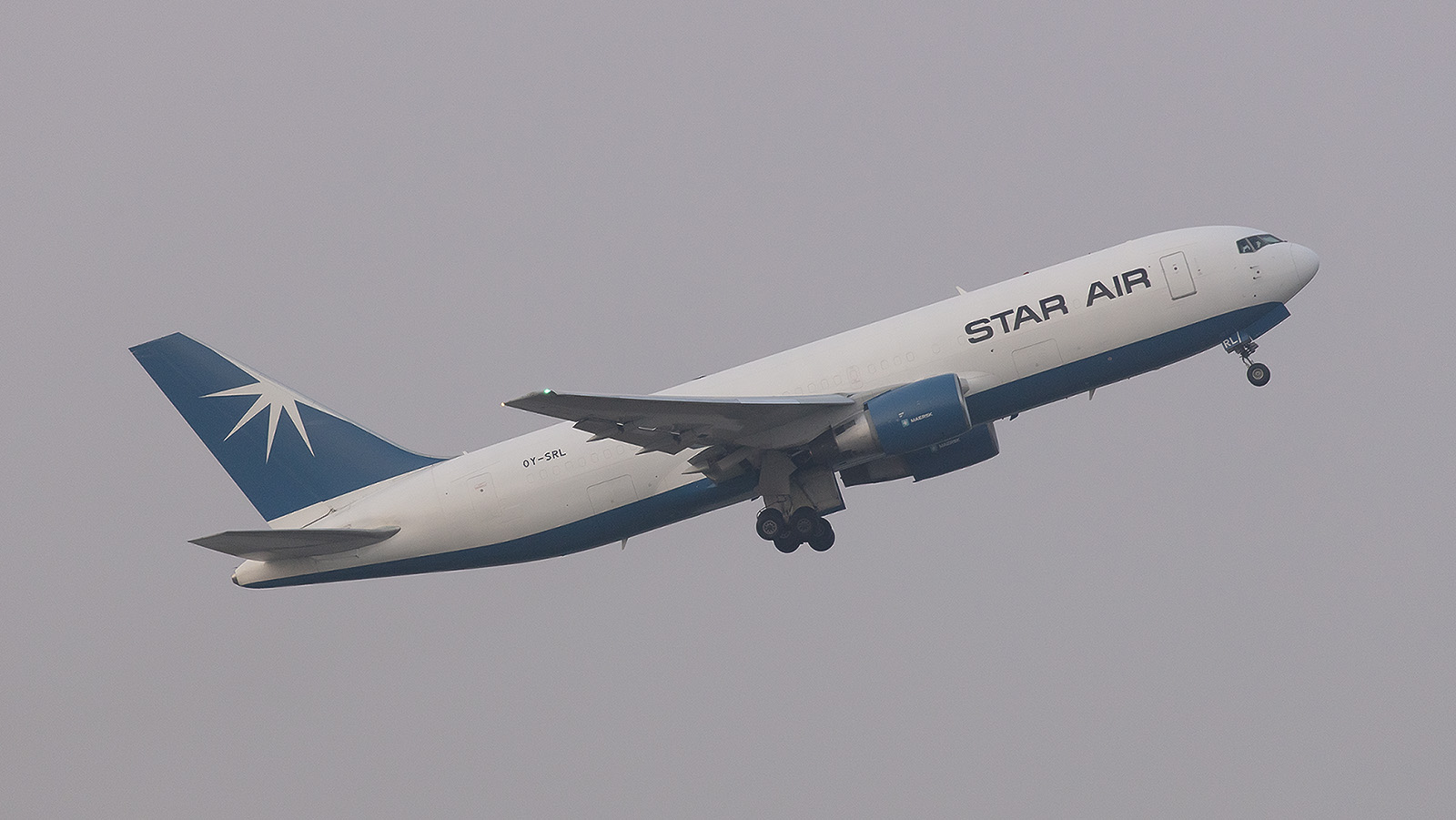 Star Air ist heute Eigentümer dieser Boeing 767-232(BDSF), ehemals Delta Airlines.