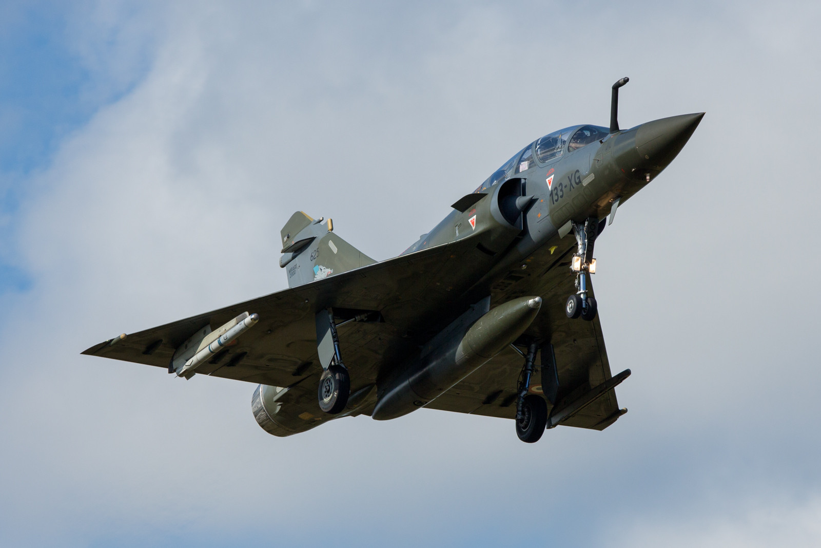 625, Mirage 2000D der 2 GC III/3 der EC 03.003 "Ardennes".