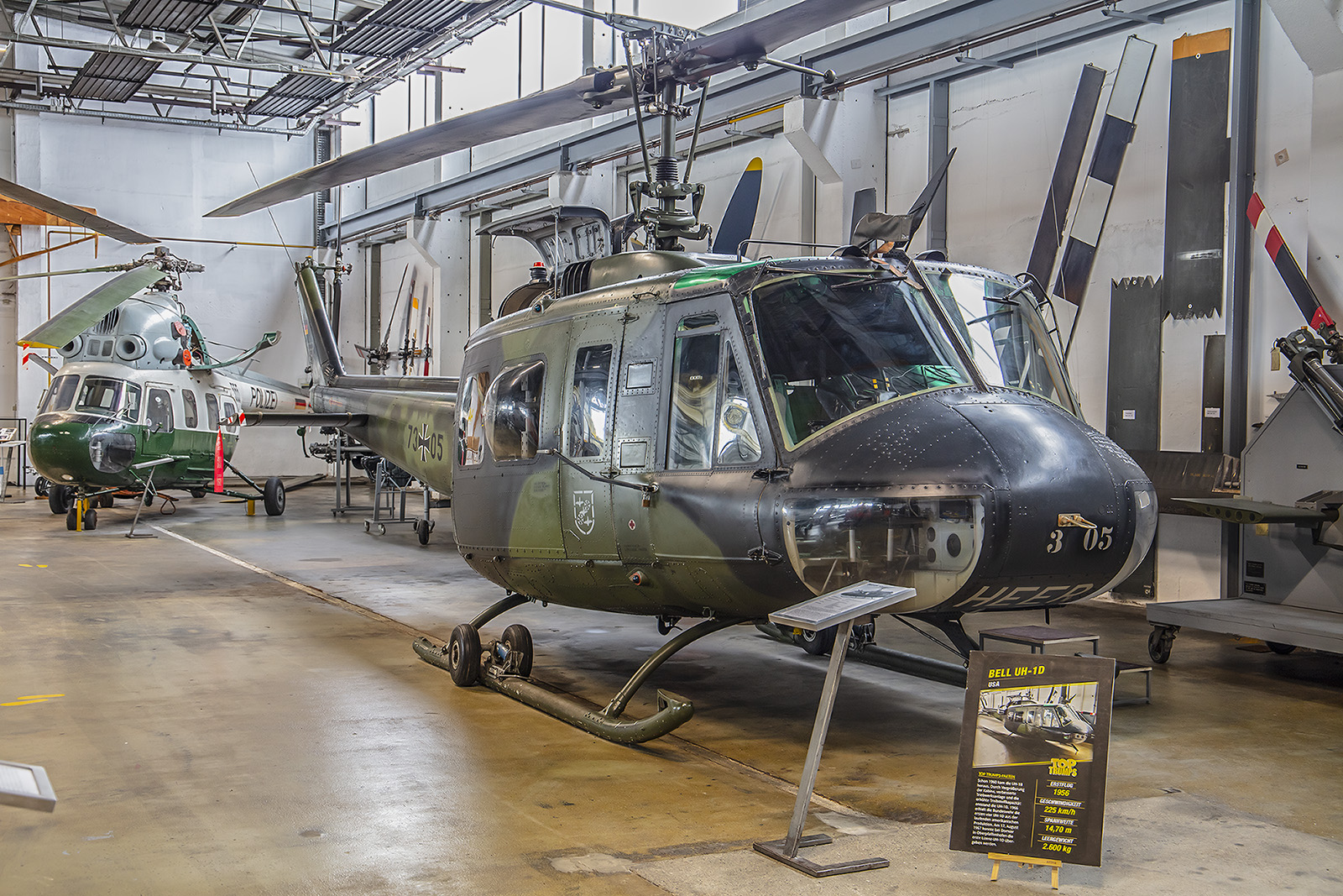 Wernigerode - UH-1D der Bundeswehr.