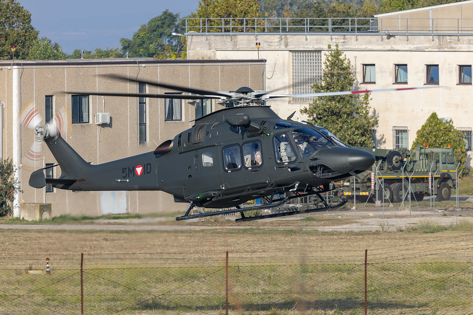 Währenddessen übte das Bundesheer mit ihrer brandneuen AW-169