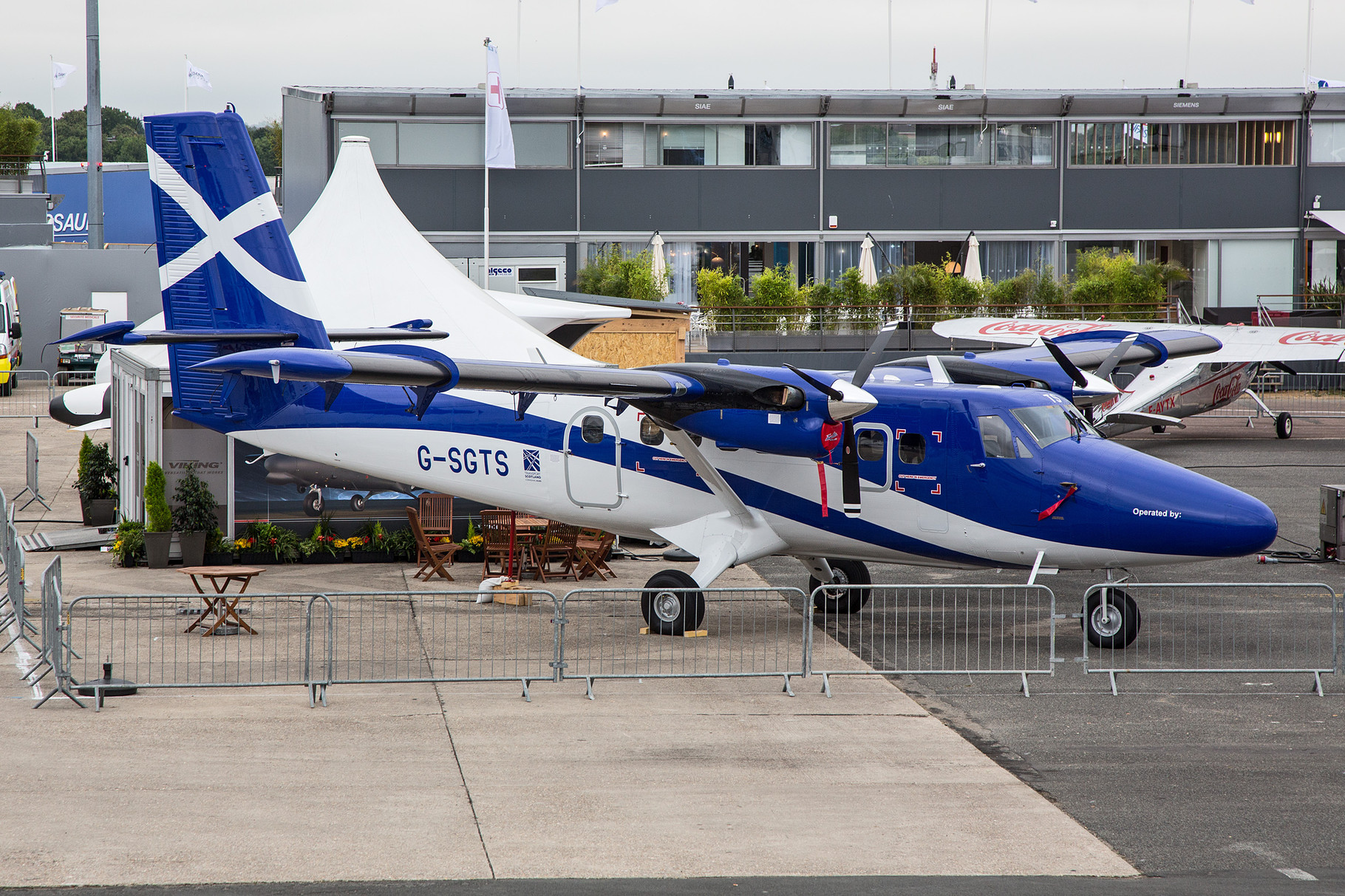 DHC-6 Twin Otter der Logan Air.