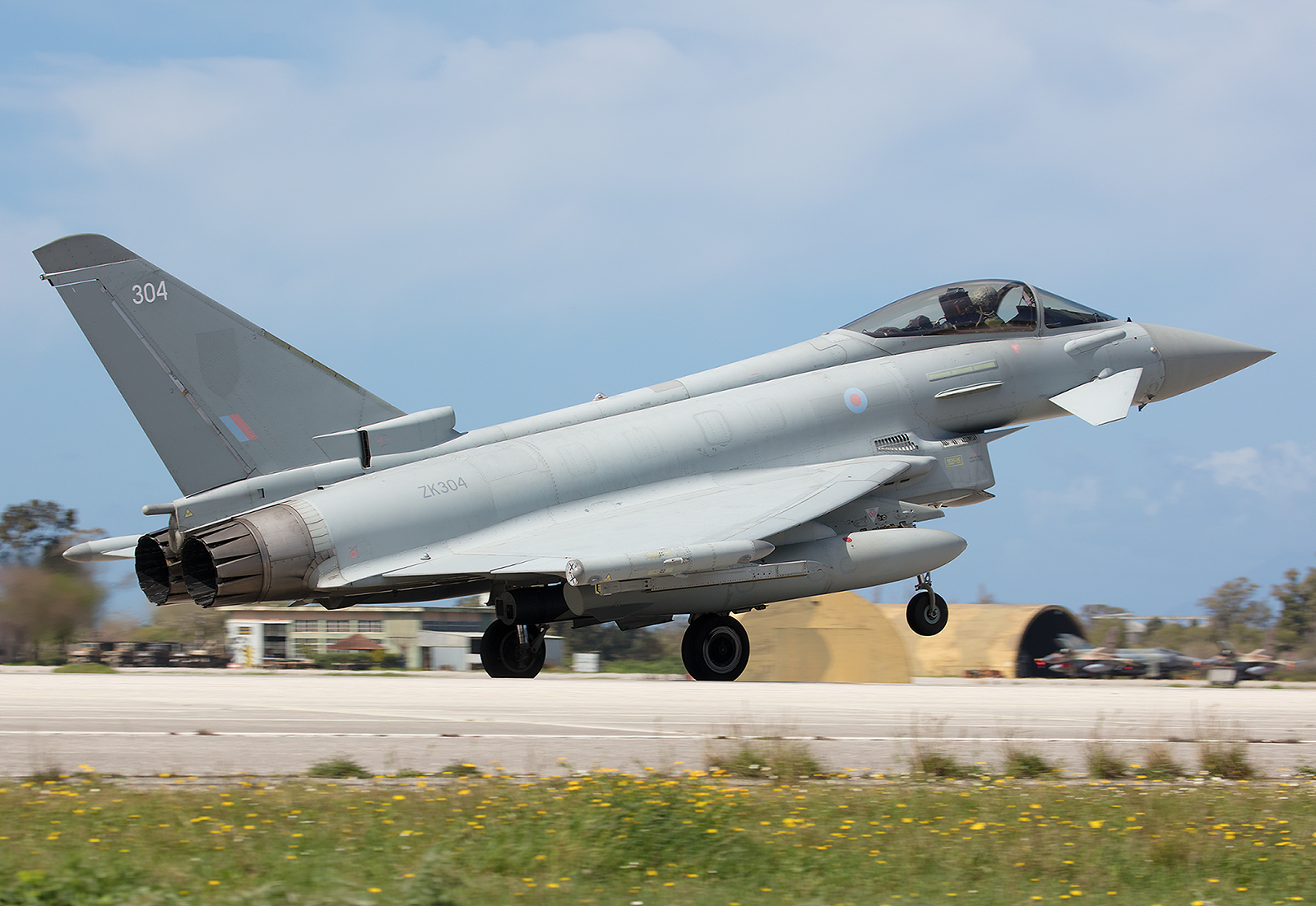 ZK304, Eurofighter Typhoon der Royal Air Force ohne Markings.