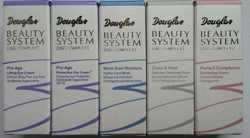 Nuovi prodotti Douglas linea Beauty System