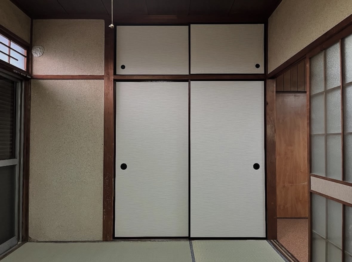 津市借家新調ふすま納品