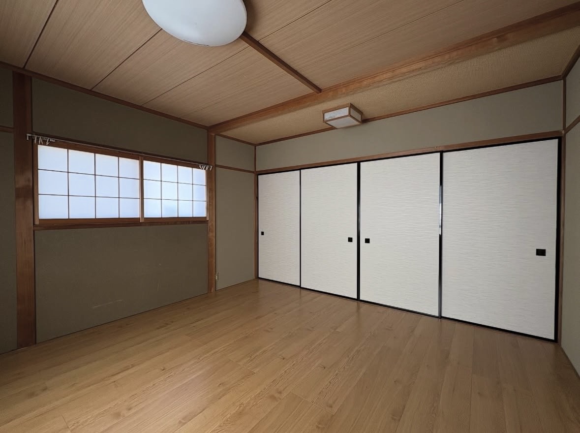 津市借家ふすま障子納品