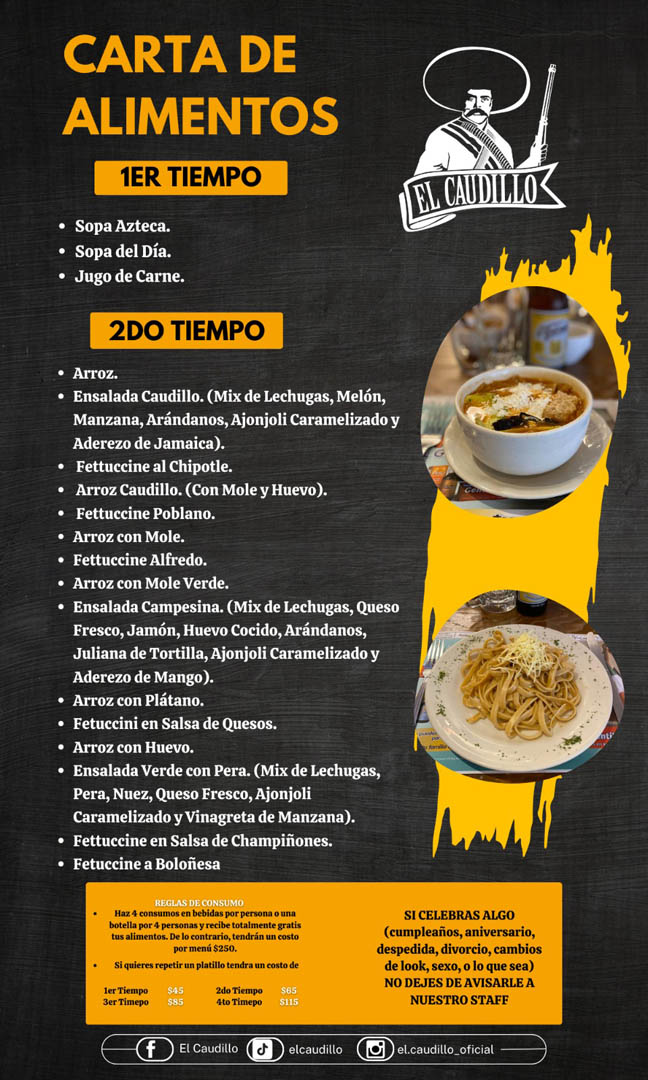 el caudillo, restaurante mexicano, cantinas en cdmx, restaurante mexicano en cdmx, lugares con musica en vivo en cdmx