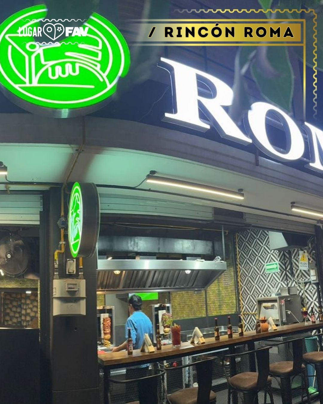 Ricon roma, restaurantes de tacos en cdmx
