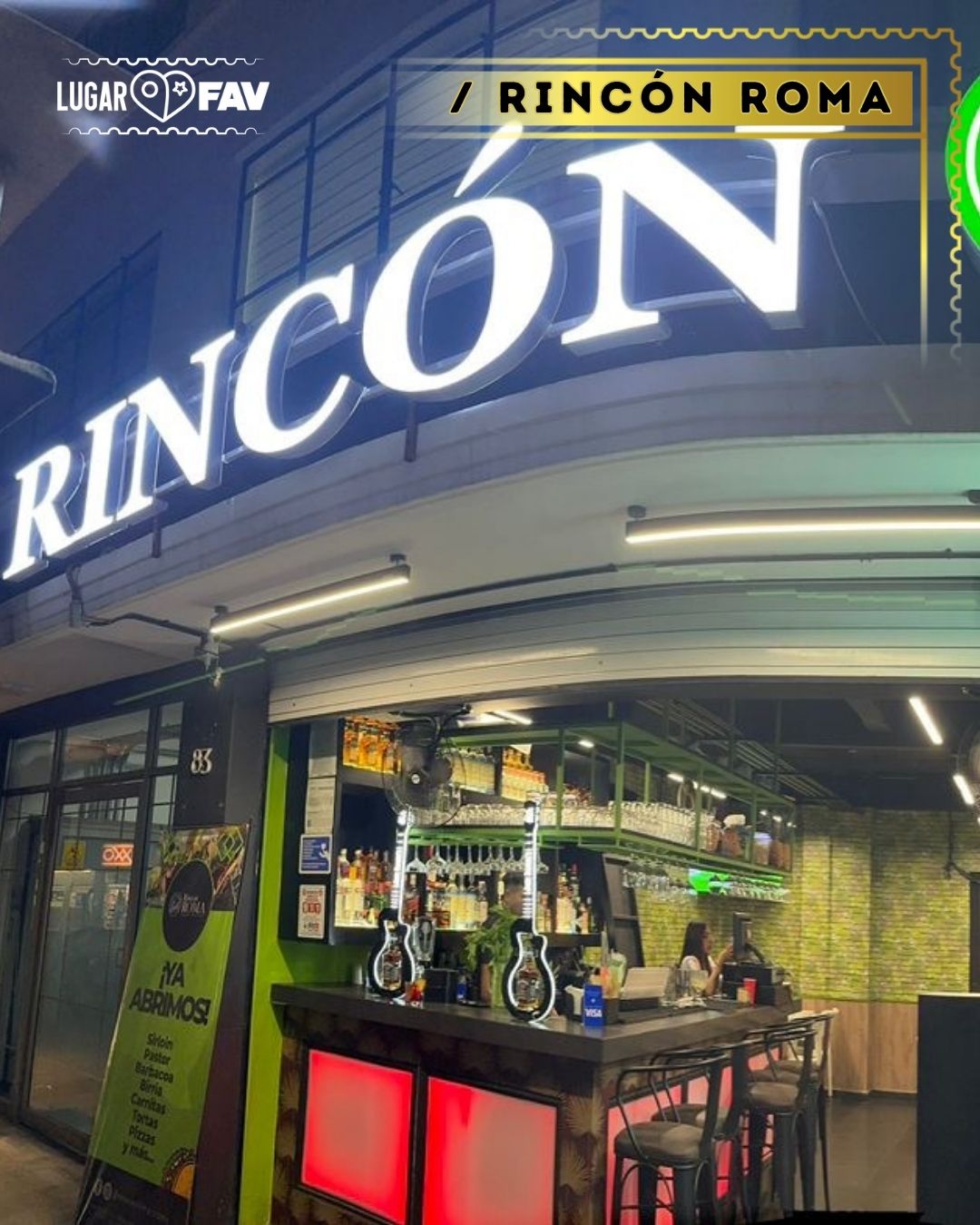 Ricon roma, taquerias en cdmx