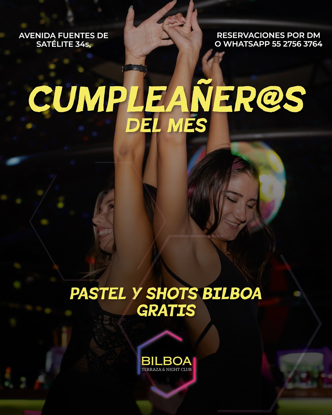 promociones de cumpleaños en cdmx (puede variar)