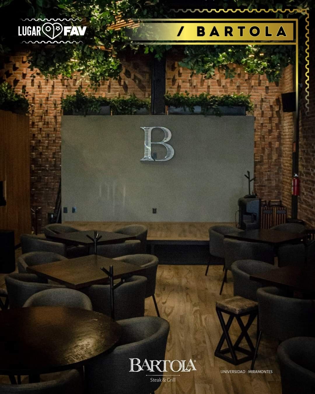 Bartola, restaurantes con shows
