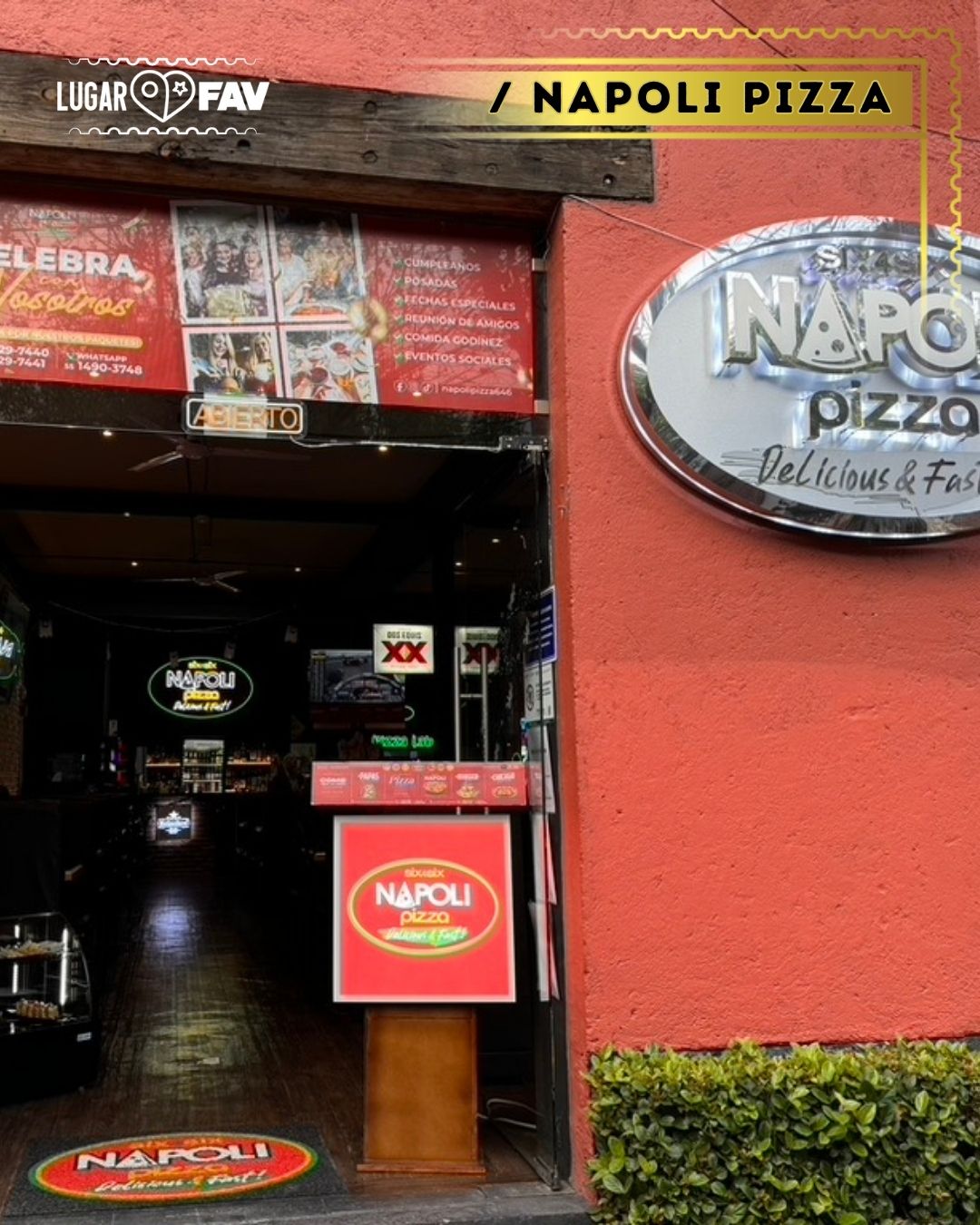 Napoli Pizza, pizzerias en cdmx
