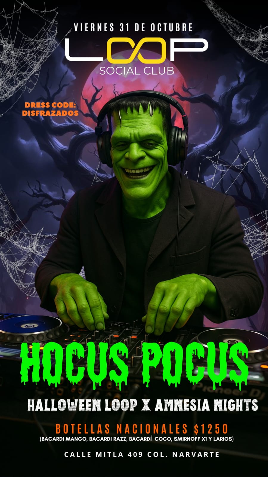 fiestas de halloween en cdmx