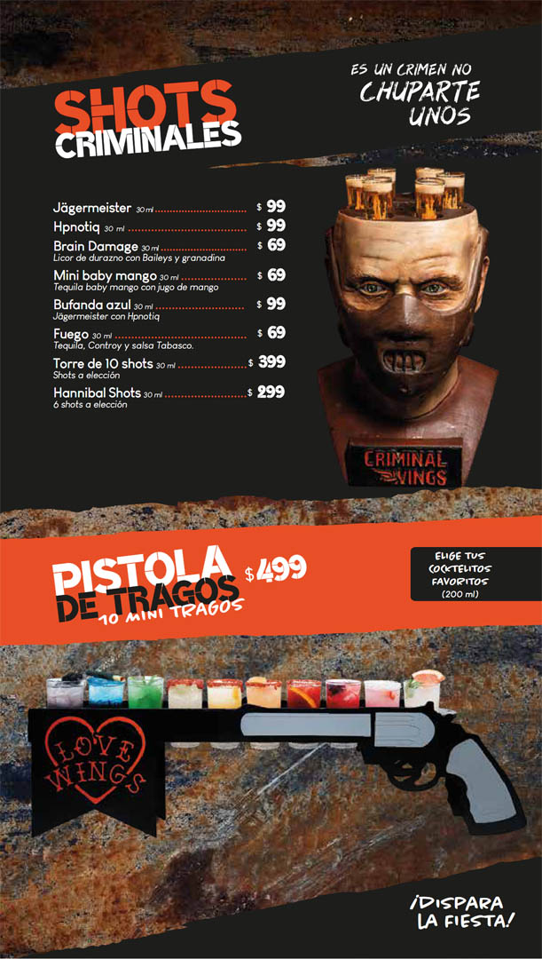 menu puede variar sin previo aviso
