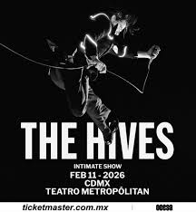 the hives en cdmx, the hives en concierto en mexico, conciertos cdmx, conciertos en enero, conciertos en enero 2026