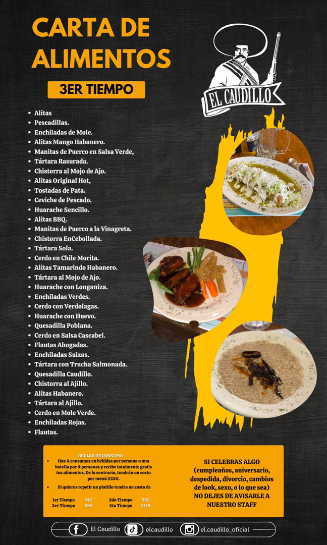 el caudillo, restaurante mexicano, cantinas en cdmx, restaurante mexicano en cdmx, lugares con musica en vivo en cdmx