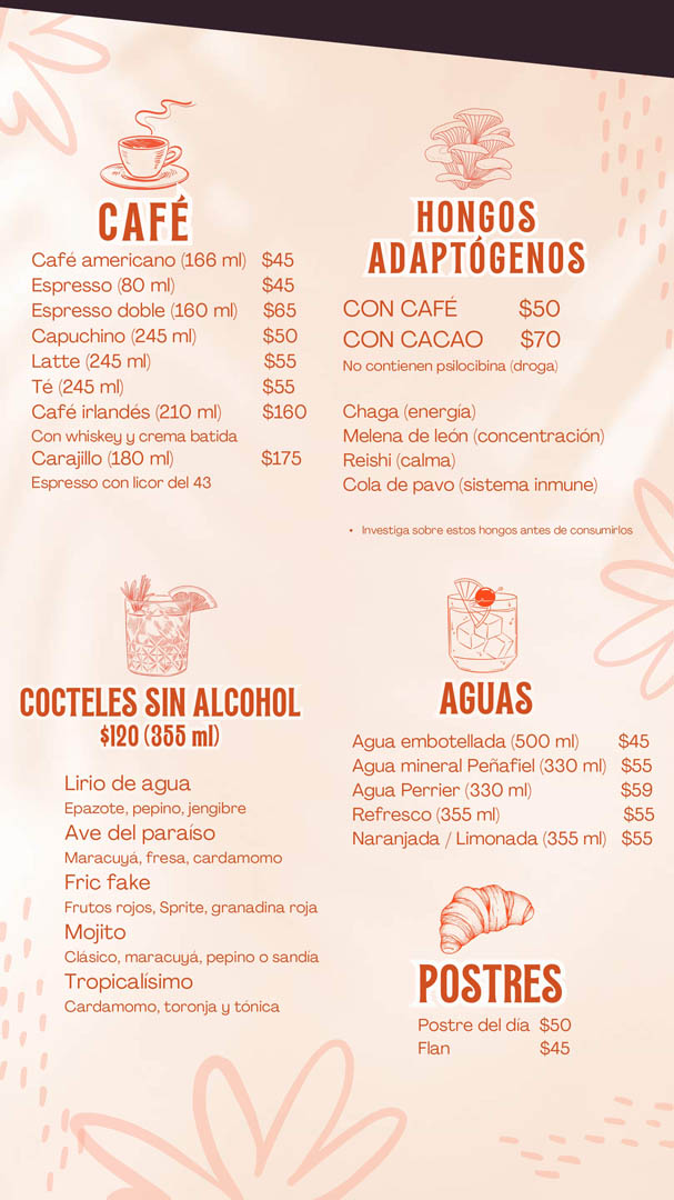 fungi bar condesa, fungi bar menu, terrazas en condesa