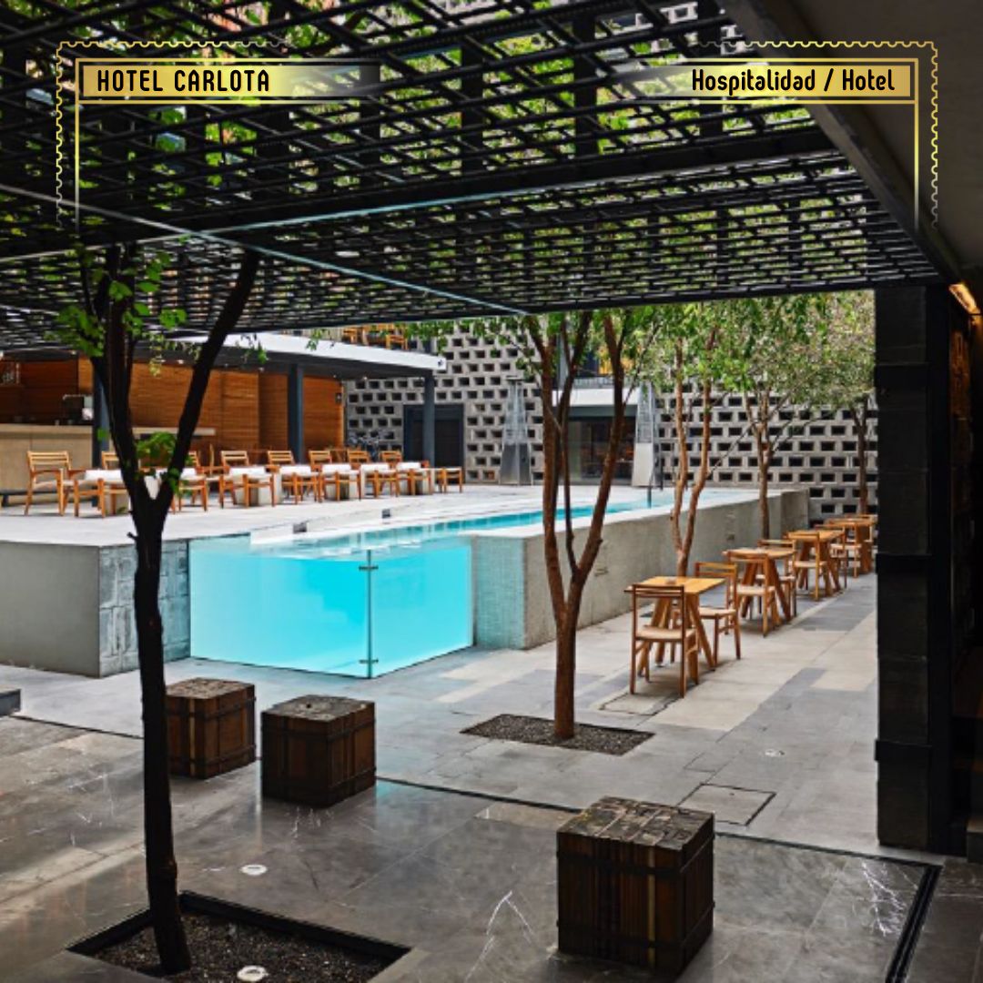 hotel carlota, hoteles en cdmx