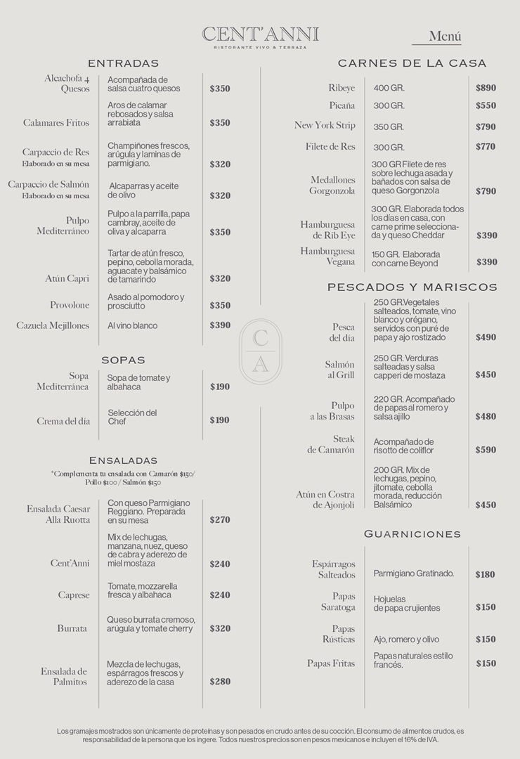 centanni, centanni polanco, restaurantes italianos en cdmx, restaurantes italianos en polanco