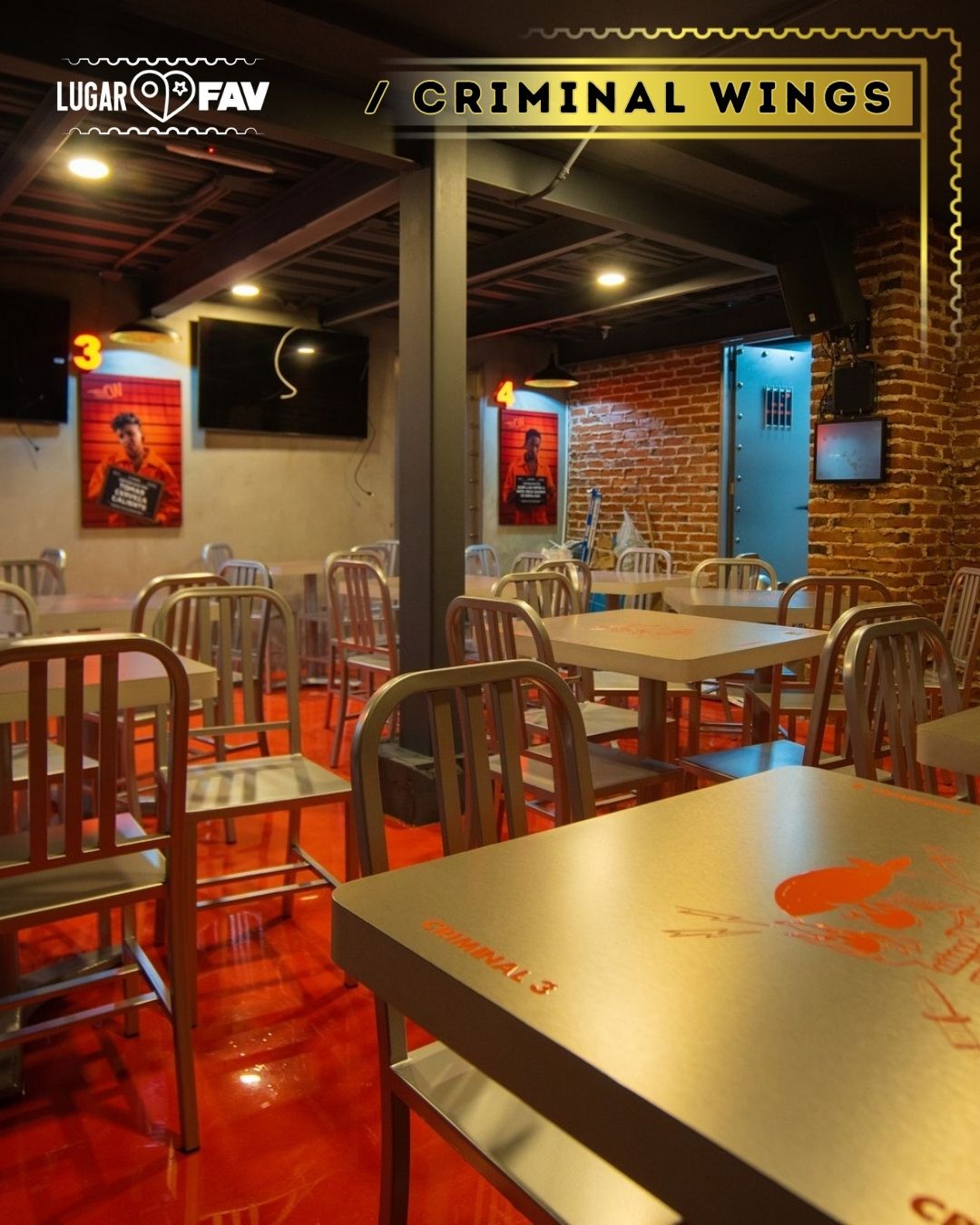 Criminal Wings, promociones en cdmx