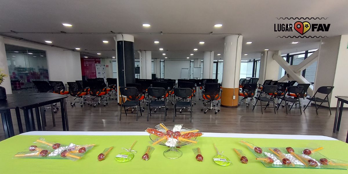 Espacio (234.5 m2 / 100 pax)