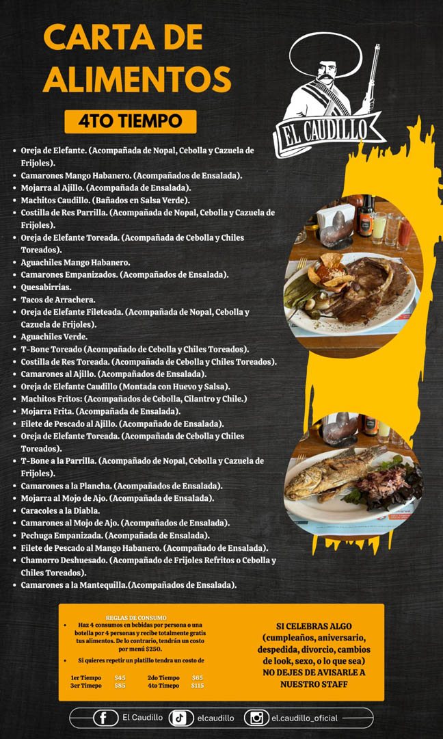 el caudillo, restaurante mexicano, cantinas en cdmx, restaurante mexicano en cdmx, lugares con musica en vivo en cdmx
