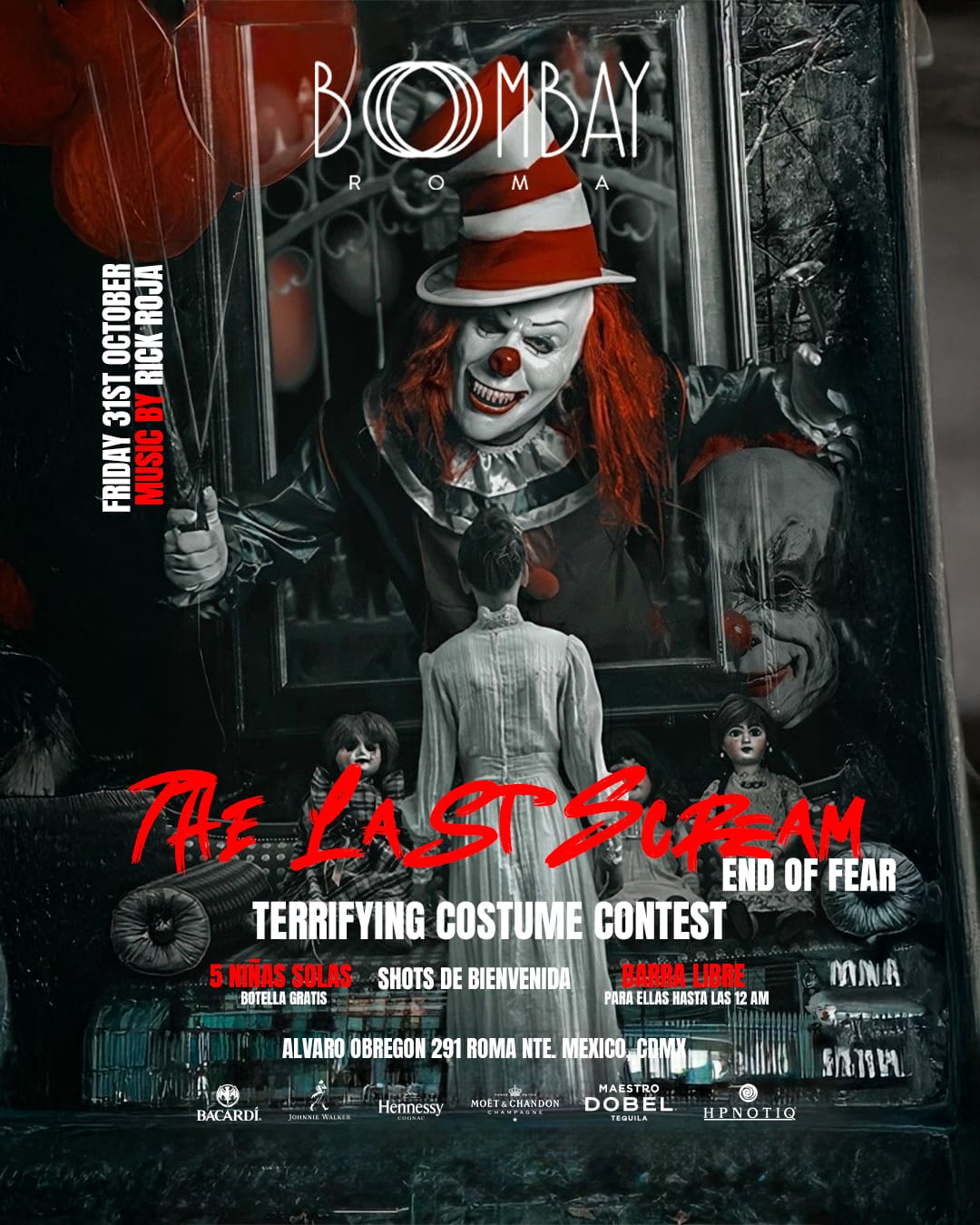 fiesta de halloween en cdmx