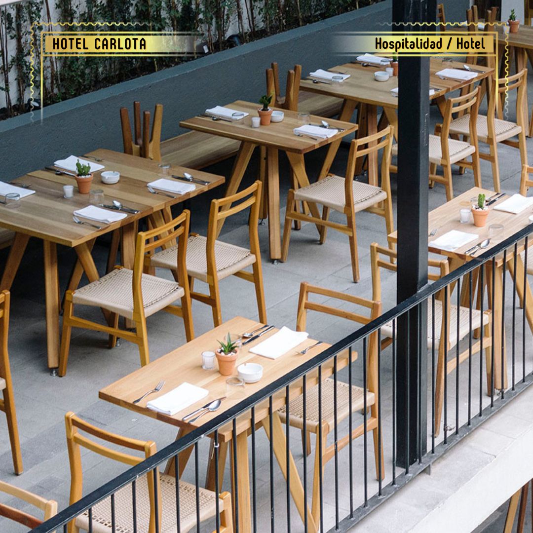 hotel carlota, hoteles en cdmx