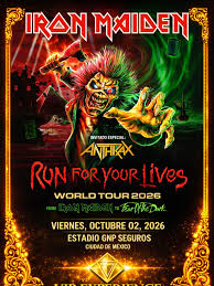 iron maiden en cdmx, iron maiden concierto en cdmx, concierto en mexico, conciertos cdmx, conciertos en enero, conciertos en enero 2026