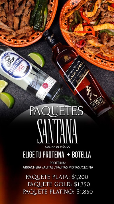 santana, restaurante mexicano en cdmx, promociones en cdmx